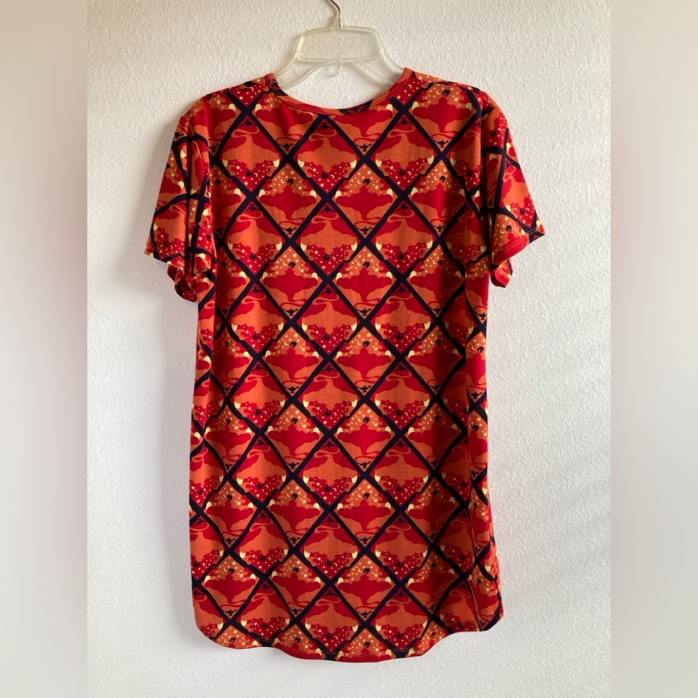 LuLaRoe Disney Collection Jafar as Genie Gracie Top Size 14 - Picture 7 of 9